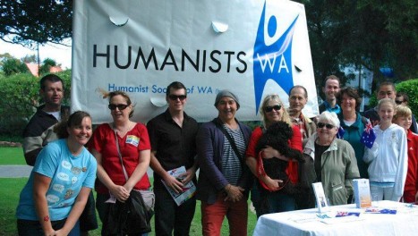 HSWA members gather at the Equal Love Rally, Perth (May 11)